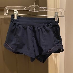 Navy blue Lululemon shorts